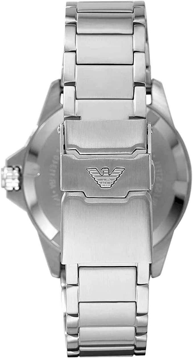 Emporio Armani Classic Blue Dial Pepsi Bezel Men’s Watch AR11339 - Watch