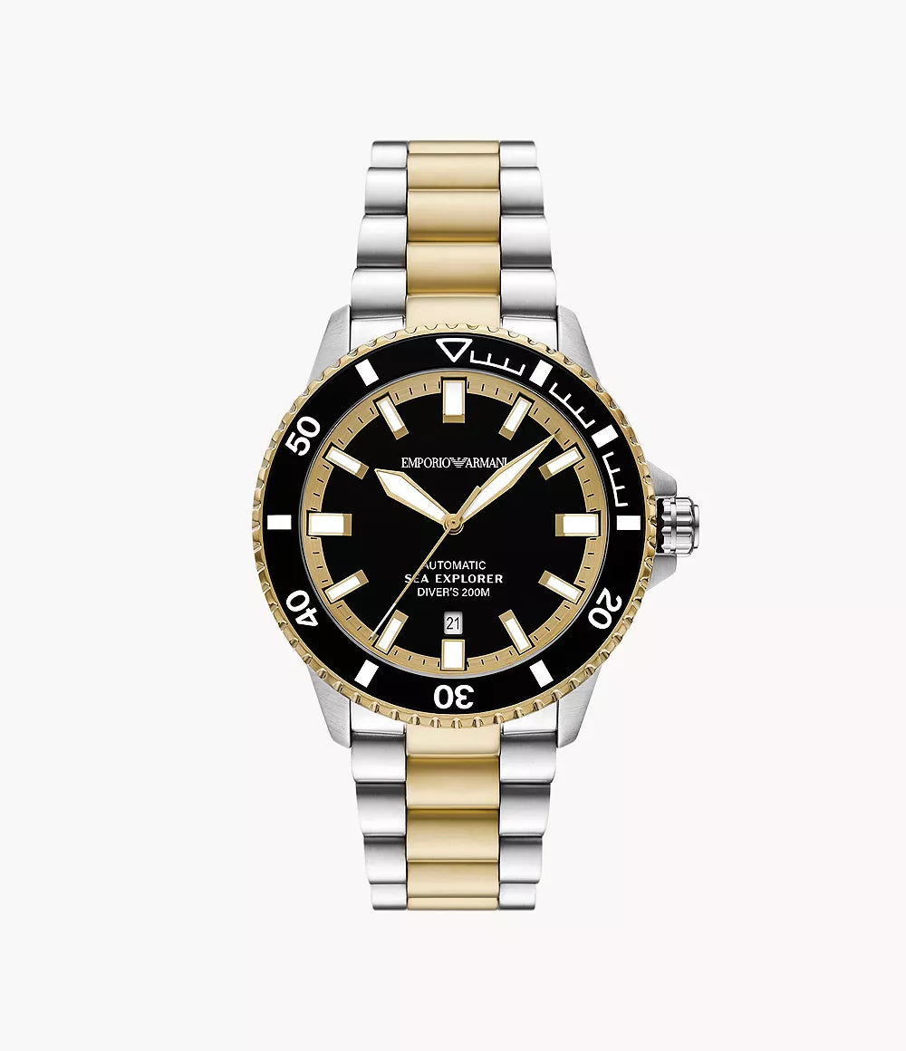 Emporio Armani Two Tone Men's Watch - AR60089