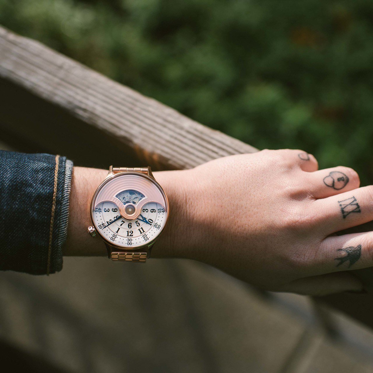 Xeric Limited Edition Evergraph Automatic SS Rose Gold Mechanical Watch - Dawson Watches