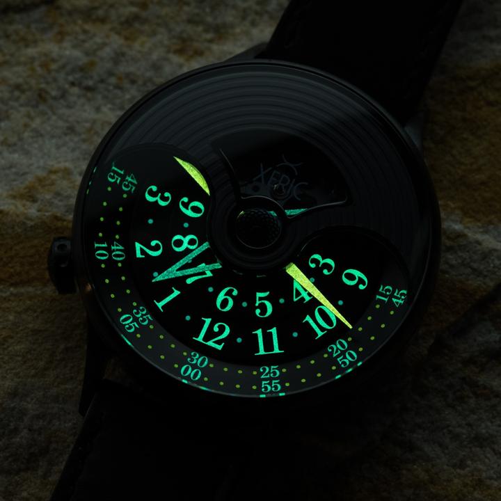 Xeric Watches Evergraph Automatic SS Limited Edition Black Watch