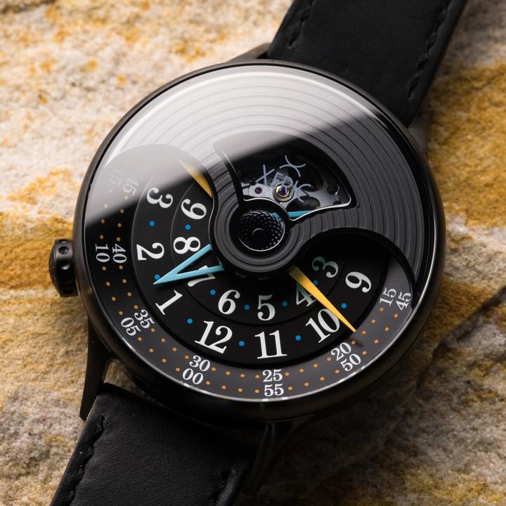 Xeric Watches Evergraph Automatic SS Limited Edition Black Watch