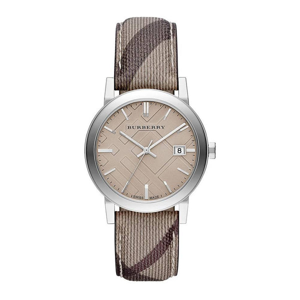 Burberry Women's Quartz Beige Leather Strap Women's Watch BU9118 - Kiwi Watches
