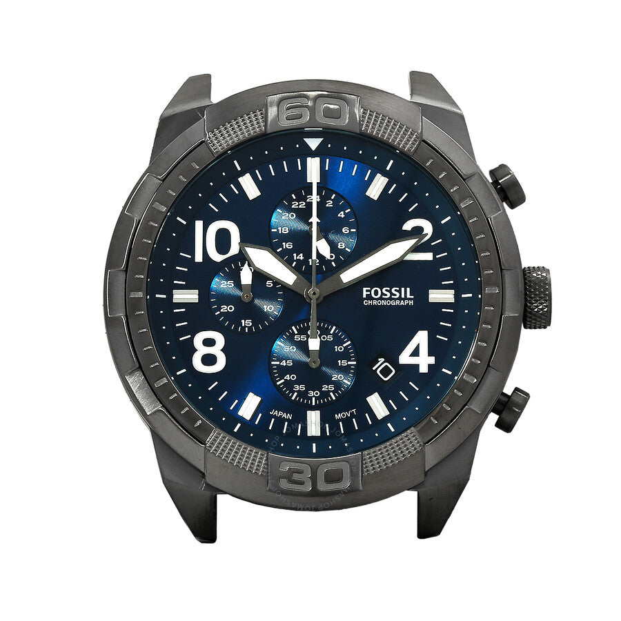 Fossil Bronson Chronograph Quartz Blue Dial Men's Watch Case C241018 - Dawson Watches