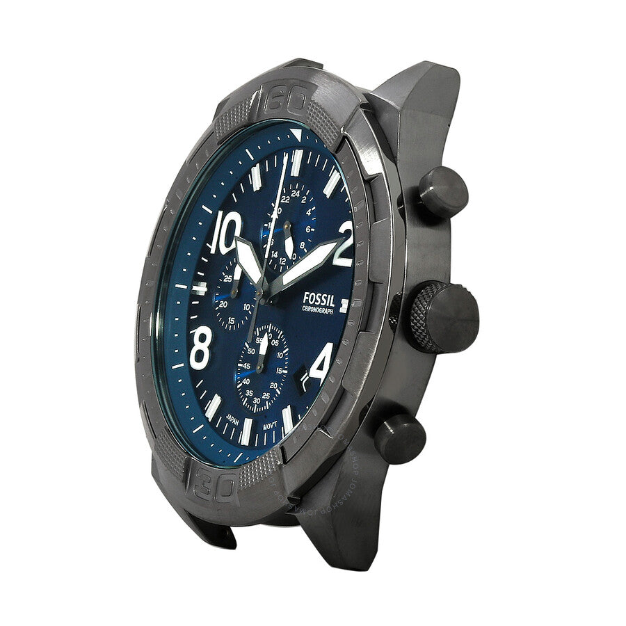 Fossil Bronson Chronograph Quartz Blue Dial Men's Watch Case C241018 - Dawson Watches #2