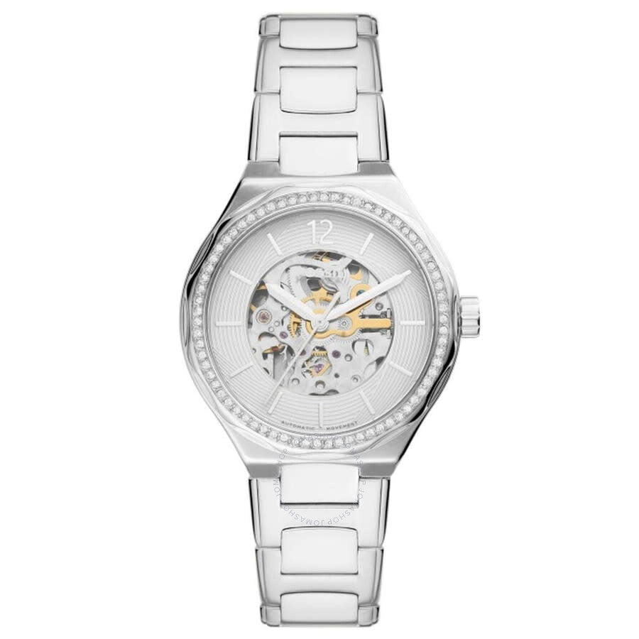 Fossil Eevie Quartz White Dial Ladies Watch BQ3788 - The Watches Men & Co