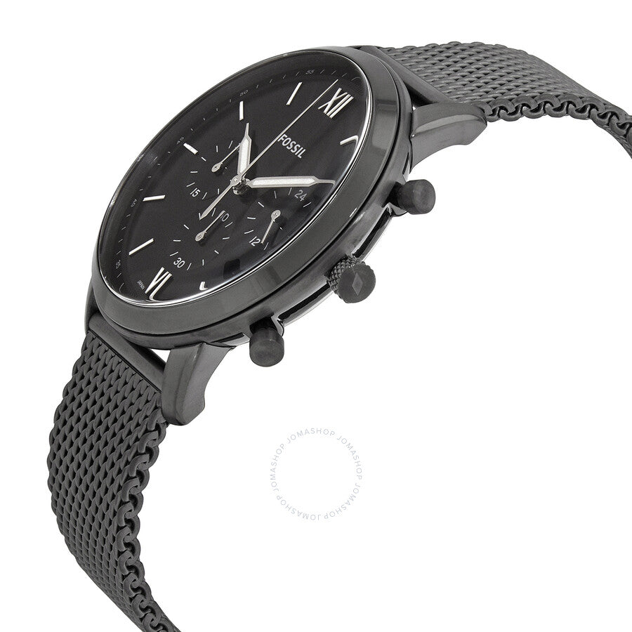 Fossil Neutra Chronograph Quartz Black Dial Men's Watch FS5699 - Dawson Watches #2