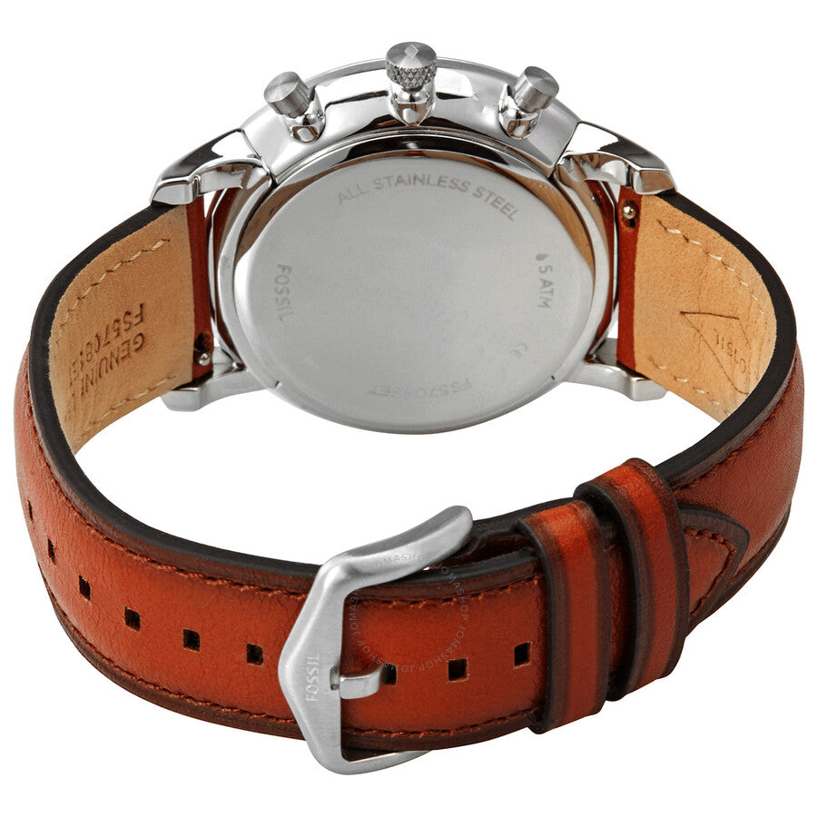 Fossil Neutra Chronograph Quartz Blue Dial Men's Watch Set FS5708SET - Dawson Watches #3