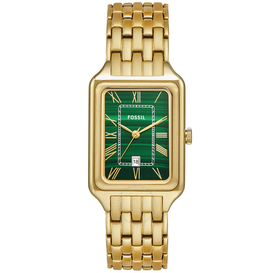 Fossil Raquel Quartz Green Dial Ladies Watch ES5341 - Dawson Watches
