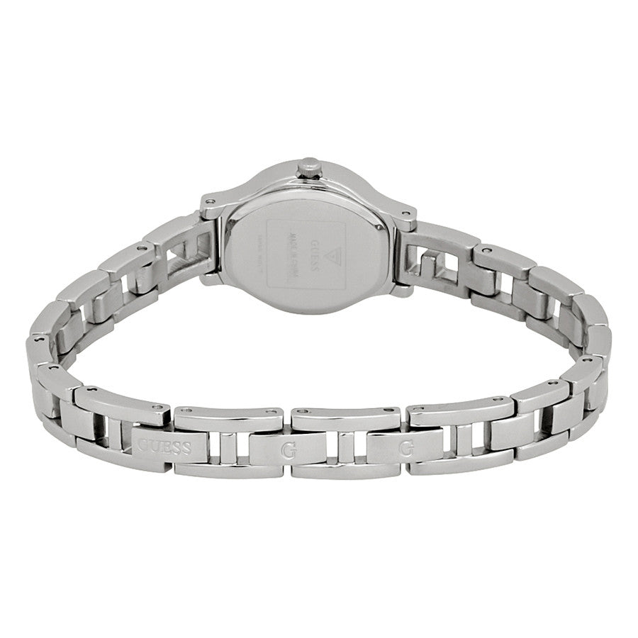 Guess Darling Diamond Silver Dial Ladies Watch W0411L1