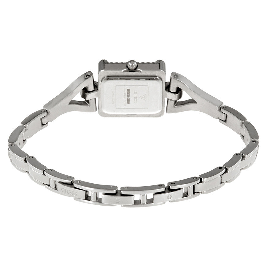 Guess Flawless Diamond Silver Dial Ladies Watch W0137L1