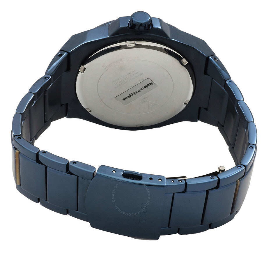 Guess Legacy Quartz Blue Dial Men's Watch W1305G4 - Dawson Watches #3