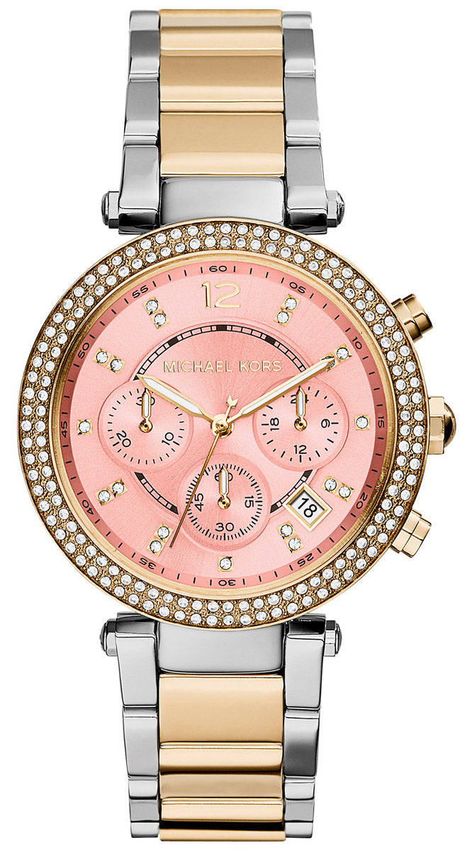 Michael Kors Rose Gold Ladies Watch - MK6140 MK6140 - Image 1