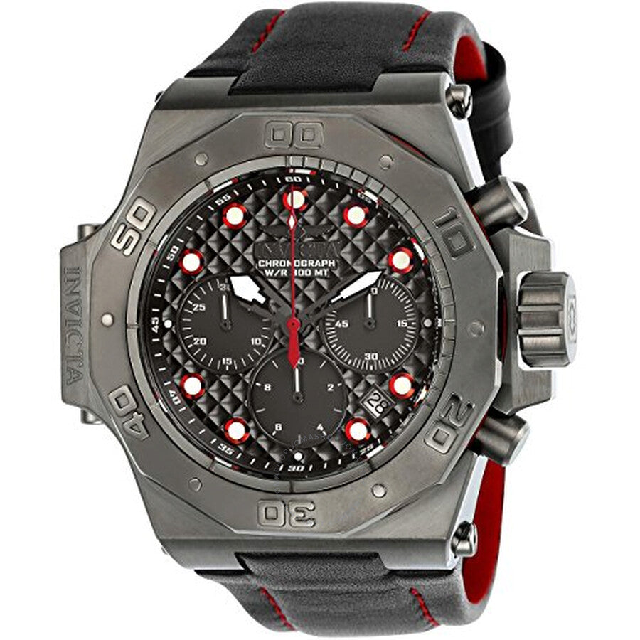 Invicta Akula Dive Chronograph Gunmetal Dial Men's Watch 23105 - Dawson Watches