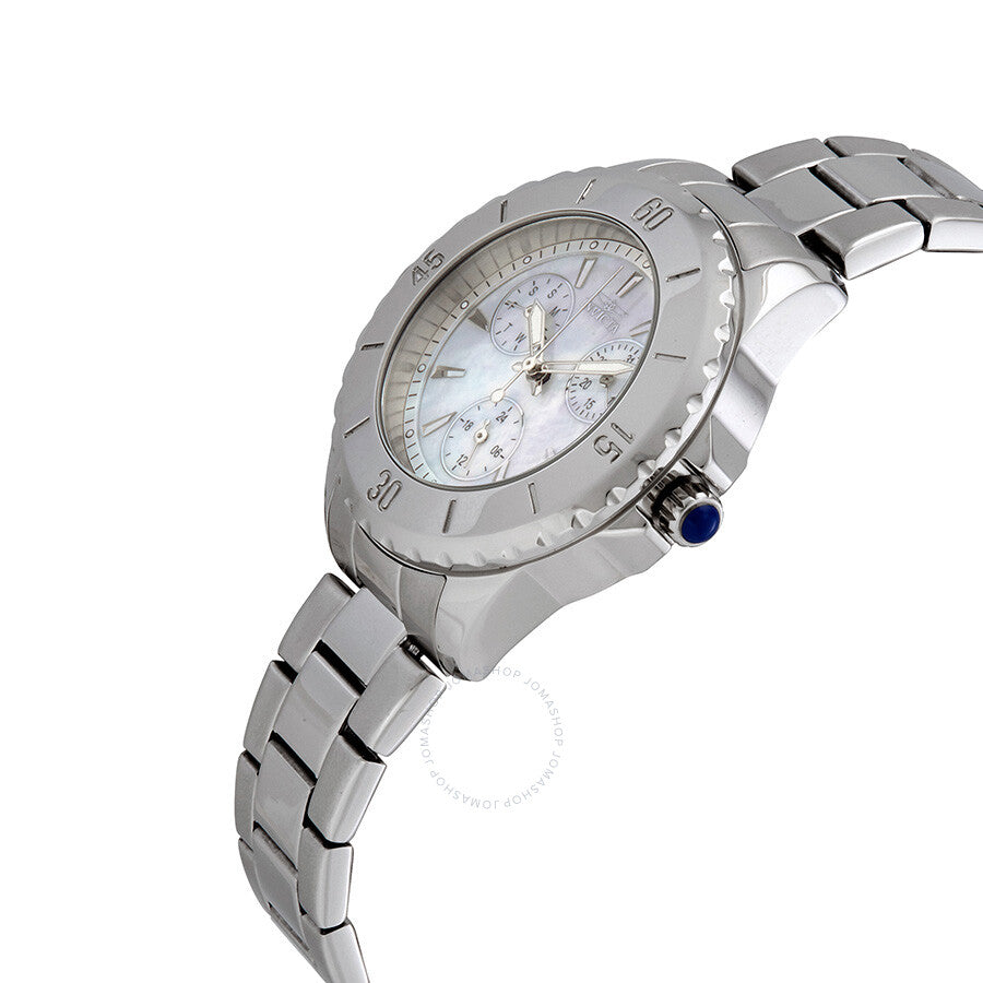 Invicta Angel Quartz White Mother of Pearl Dial Ladies Watch 29106 - Dawson Watches #2