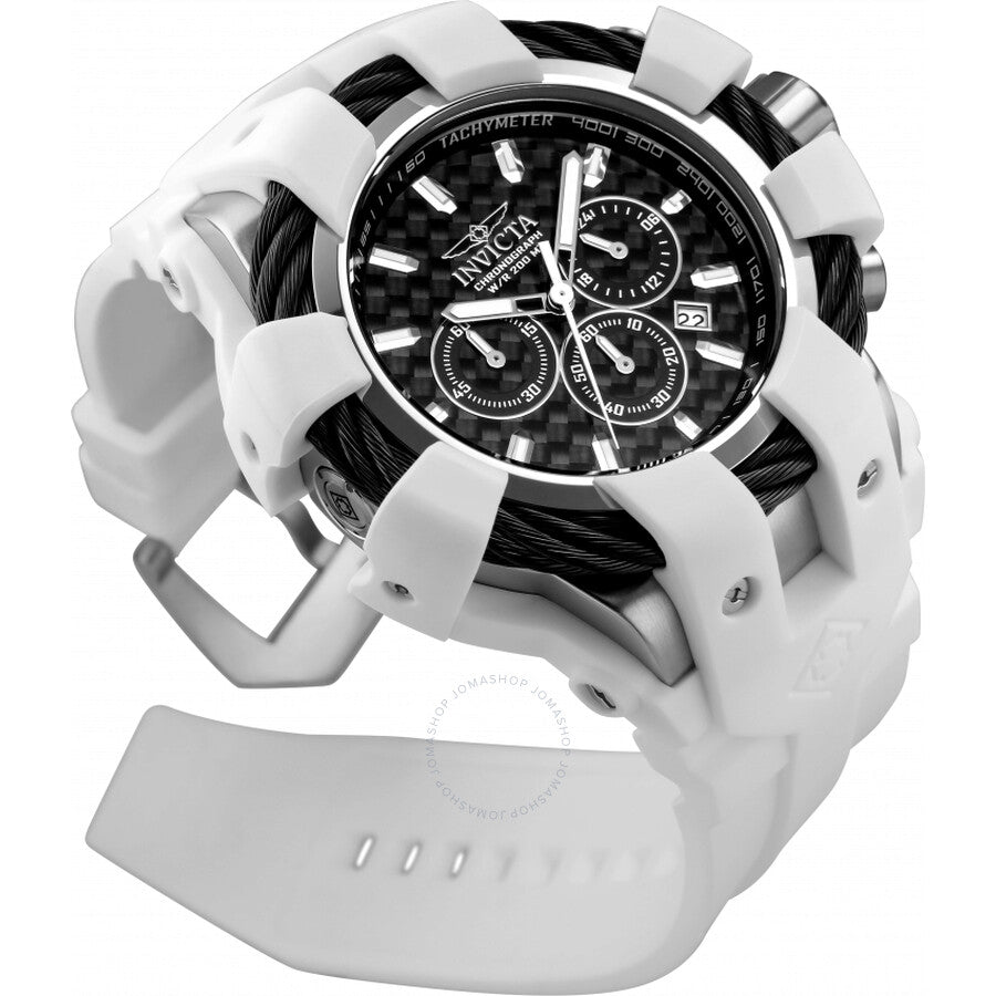 Invicta Bolt Chronograph Black Dial Men's Watch 23856 - Dawson Watches #2