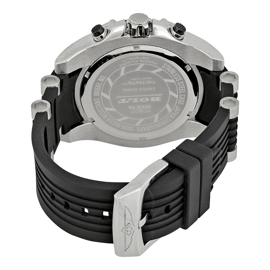 Invicta Bolt Chronograph Black Dial Men's Watch 25523 - Dawson Watches #3