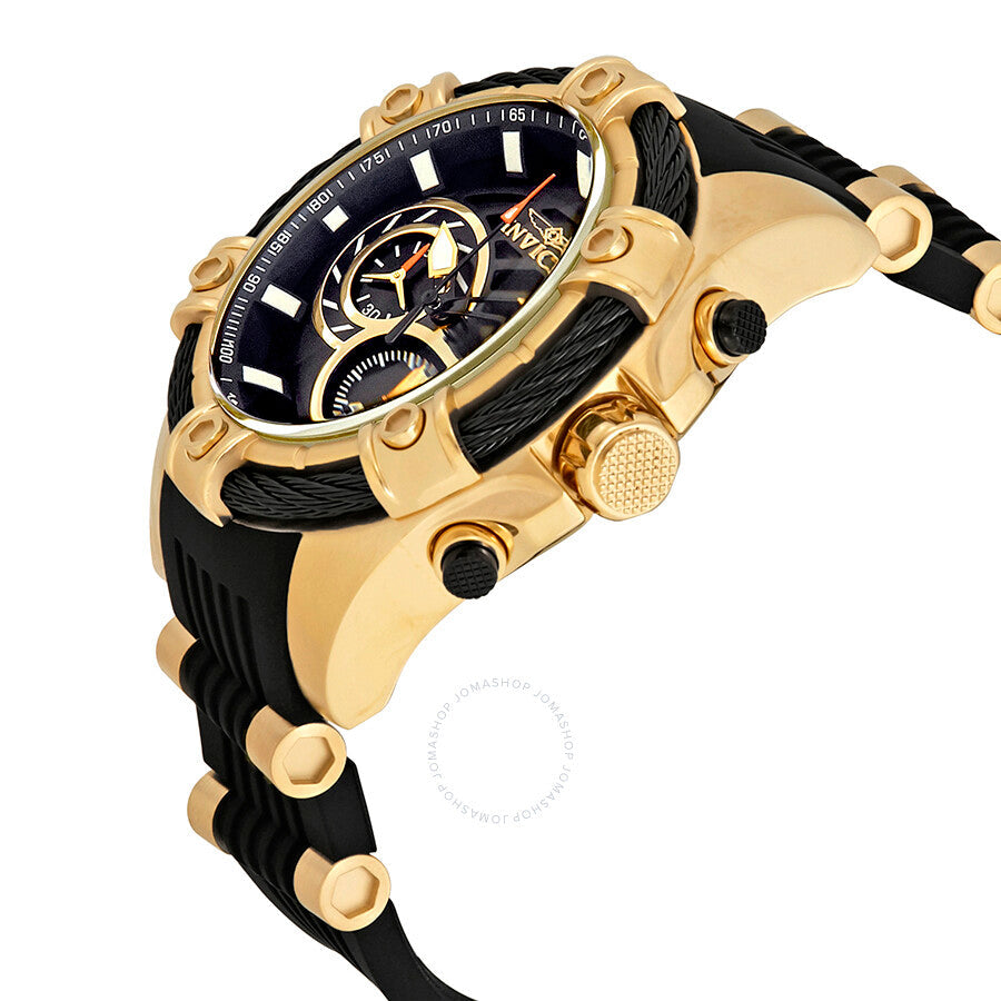 Invicta Bolt Chronograph Black Dial Men's Watch 26818 - The Watches Men & Co #2
