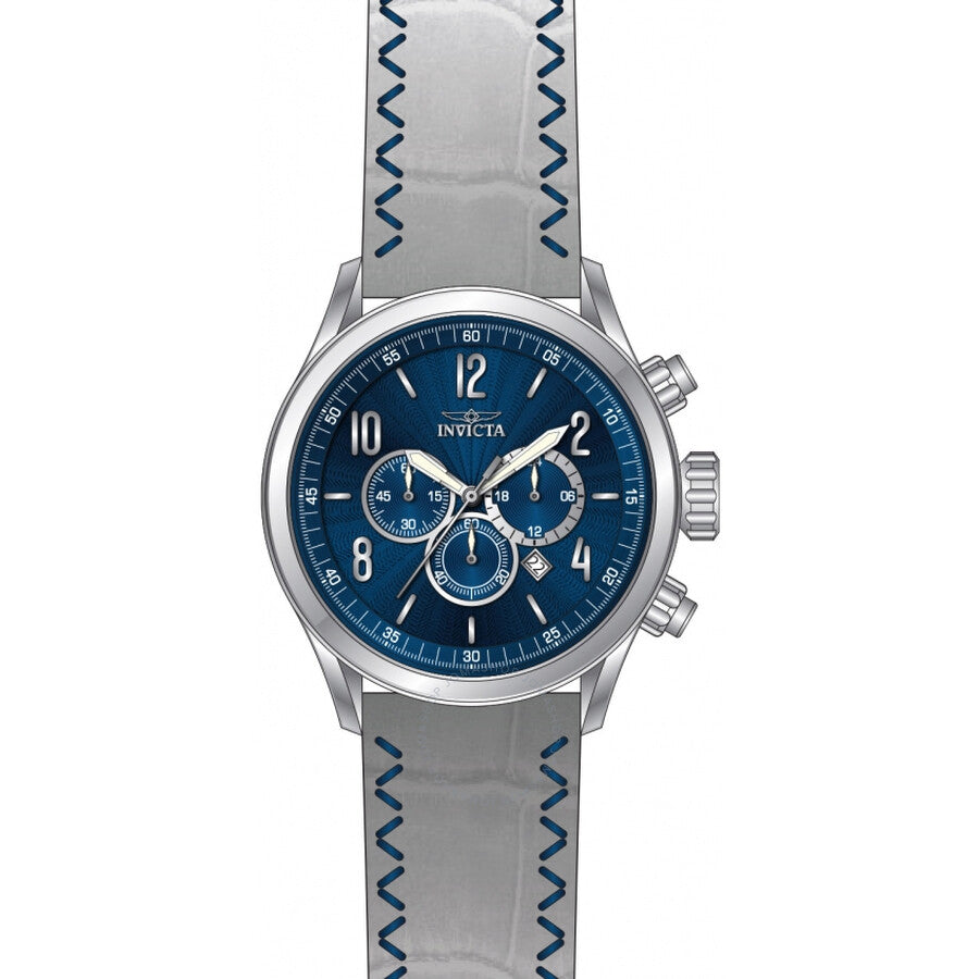 Invicta Bolt Chronograph GMT Quartz Blue Dial Men's Watch 46559 - The Watches Men & Co #2