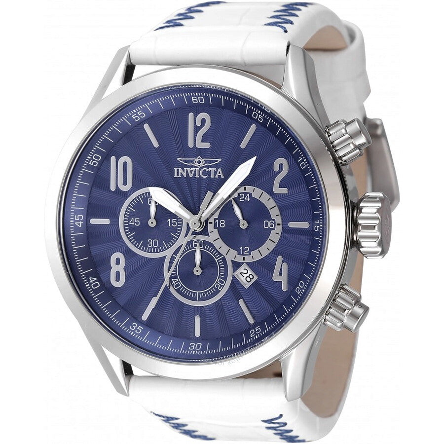 Invicta Bolt Chronograph GMT Quartz Blue Dial Men's Watch 46559 - Dawson Watches