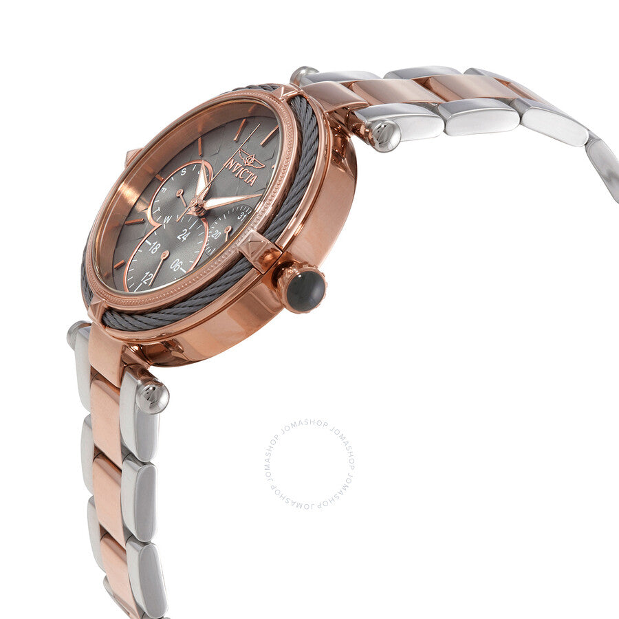 Invicta Bolt Gunmetal Dial Two-tone Ladies Watch 28963 - Dawson Watches #2