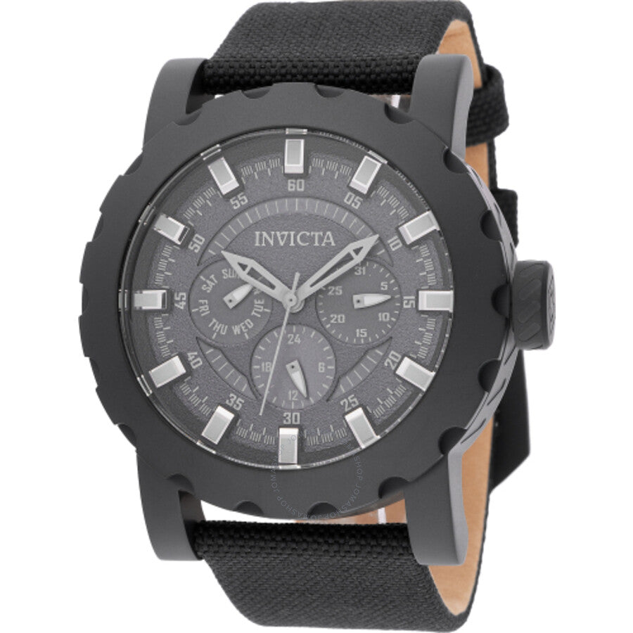 Invicta I-Force Quartz Date Day Black Dial Men's Watch 47585 - Dawson Watches