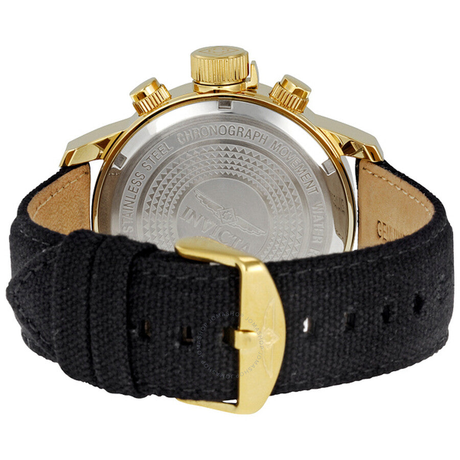 Invicta I-Force Lefty Chronograph Black Dial Gold-tone Lefty Men's Watch 1515 - Dawson Watches #3