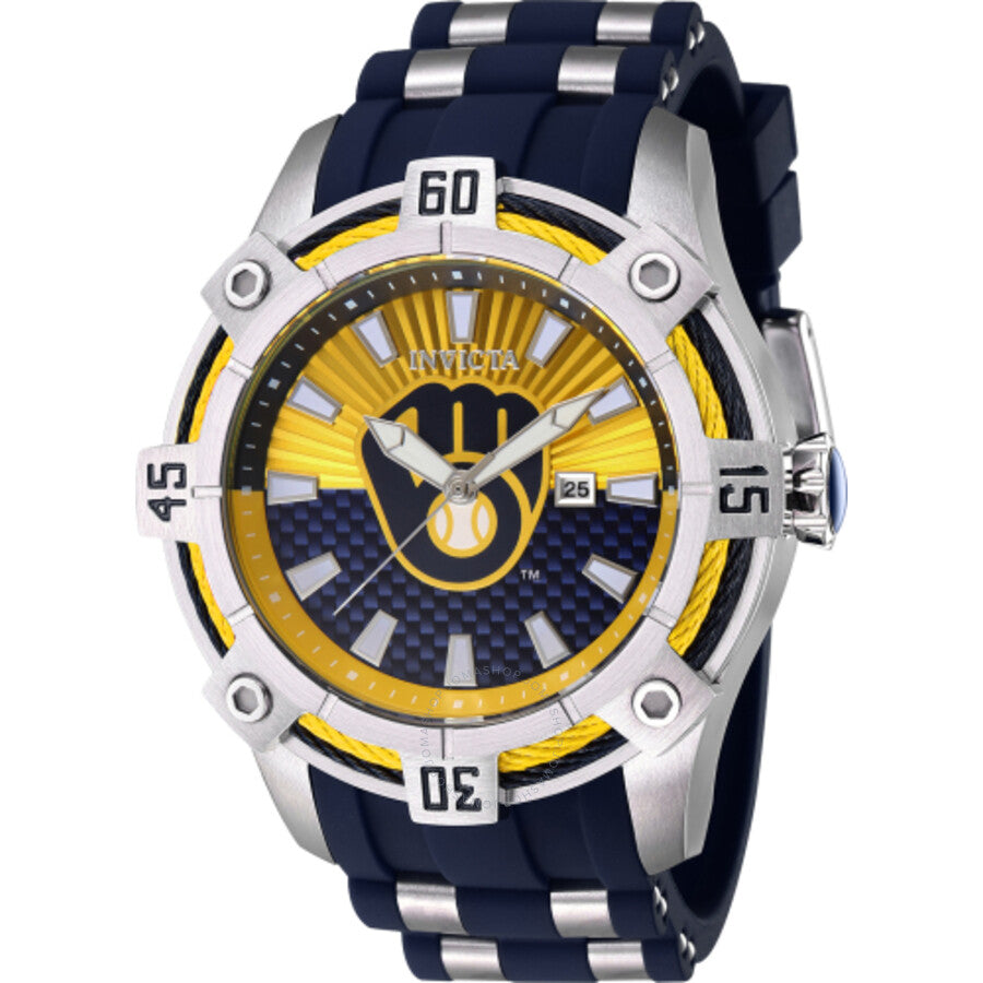 Invicta MLB Milwaukee Brewers Quartz Men's Watch 43274 - Dawson Watches