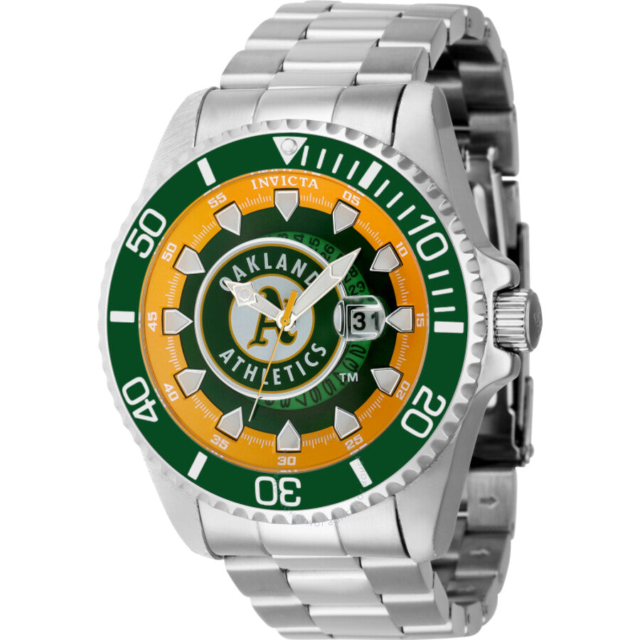 Invicta MLB Oakland Athletics Quartz Men's Watch 43473 - Dawson Watches