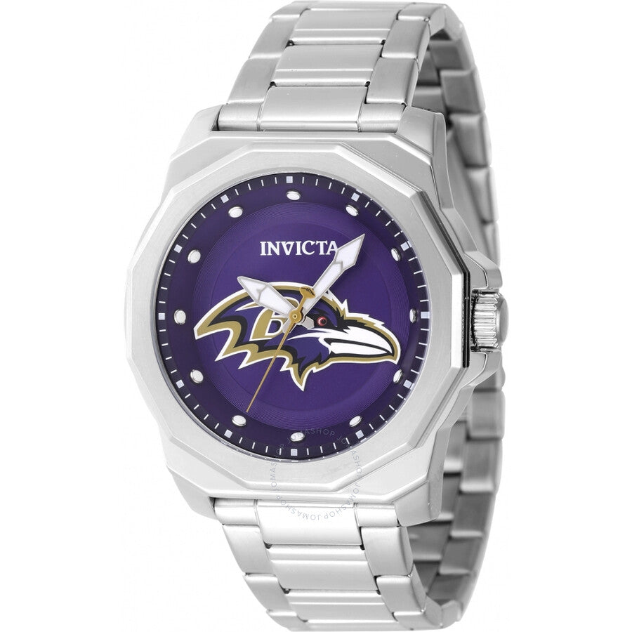 Invicta Nfl Baltimore Ravens Quartz Blue Dial Men's Watch 47927 - Dawson Watches