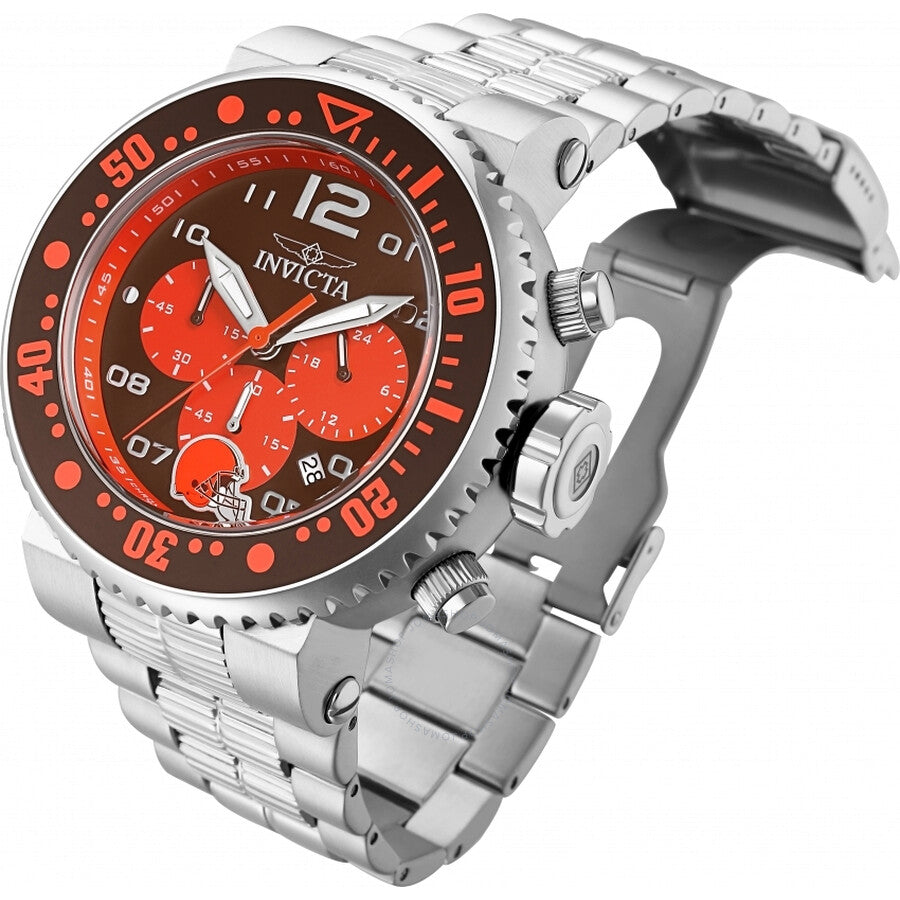 Invicta NFL Cleveland Browns Chronograph Quartz Men's Watch 30262 - Dawson Watches #2