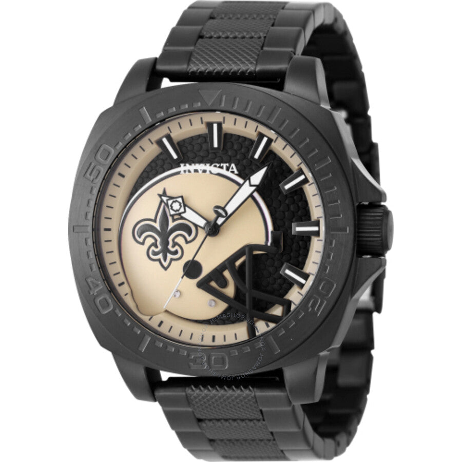 Invicta NFL New Orleans Saints Quartz Men's Watch 47880 - Dawson Watches