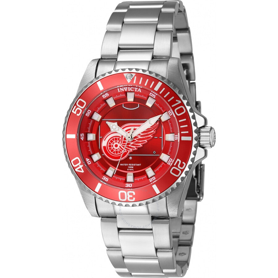 Invicta NHL Detroit Red Wings Quartz Ladies Watch 42224 - Dawson Watches