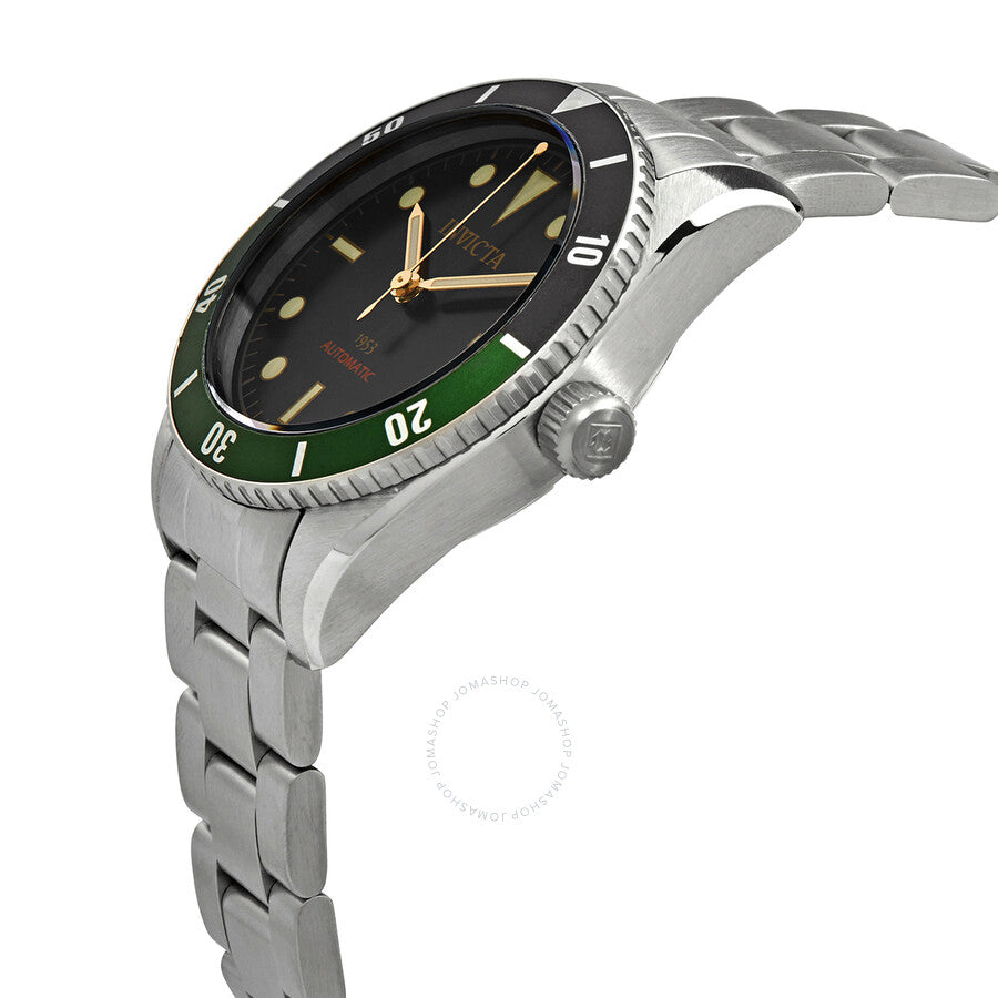 Invicta Pro Diver Automatic Black Dial Sprite Bezel Men's Watch 34335 - Dawson Watches #2