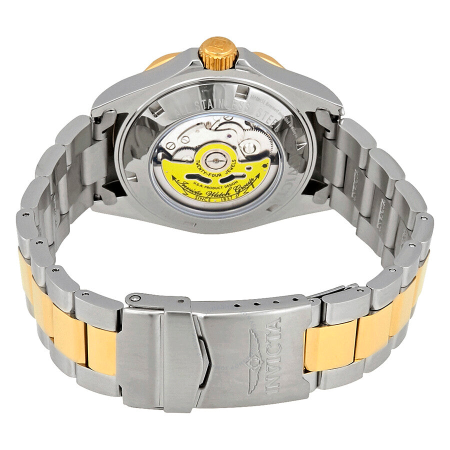 Invicta Pro Diver Automatic Black Dial Two-tone Men's Watch 17043 - Dawson Watches #3