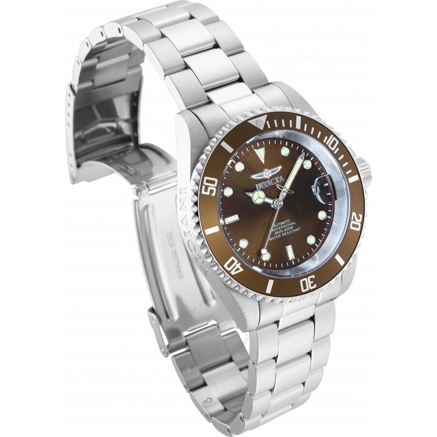 Invicta Pro Diver Automatic Brown Dial Men's Watch 35689 - Dawson Watches #2