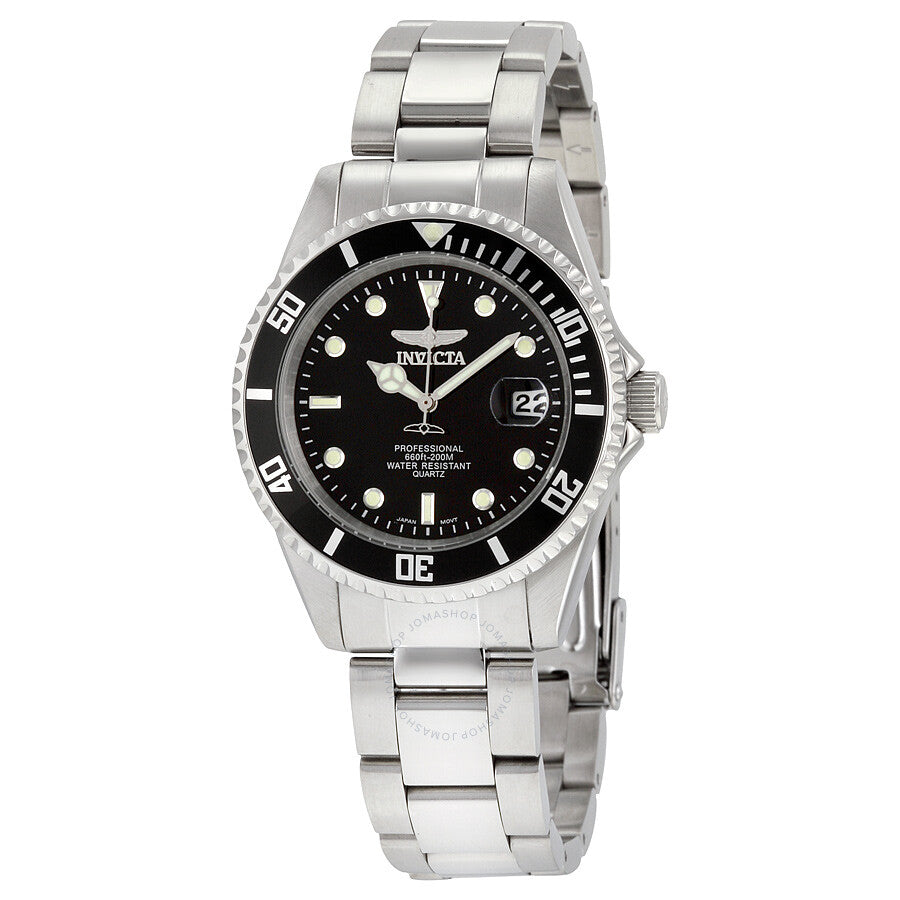Invicta Pro Diver Black Dial Men's Stainless Steel Men's Watch 8932OB - Dawson Watches