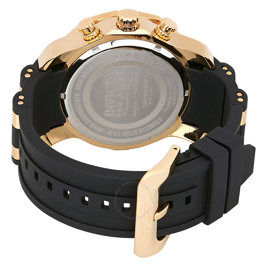 Invicta Pro Diver Chronograph Gold Dial Men's Watch 23427 - Dawson Watches #3