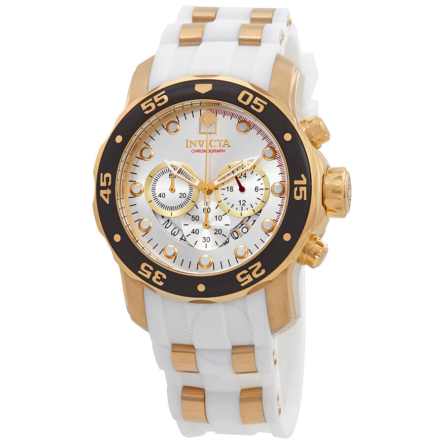 Invicta Pro Diver Chronograph Silver Dial Men's Watch 20292 - The Watches Men & Co