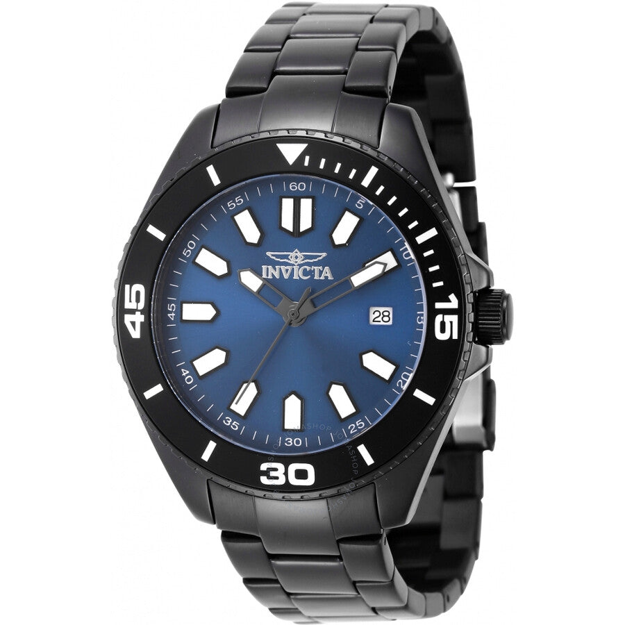 Invicta Pro Diver Quartz Blue Dial Men's Watch 46320 - The Watches Men & Co