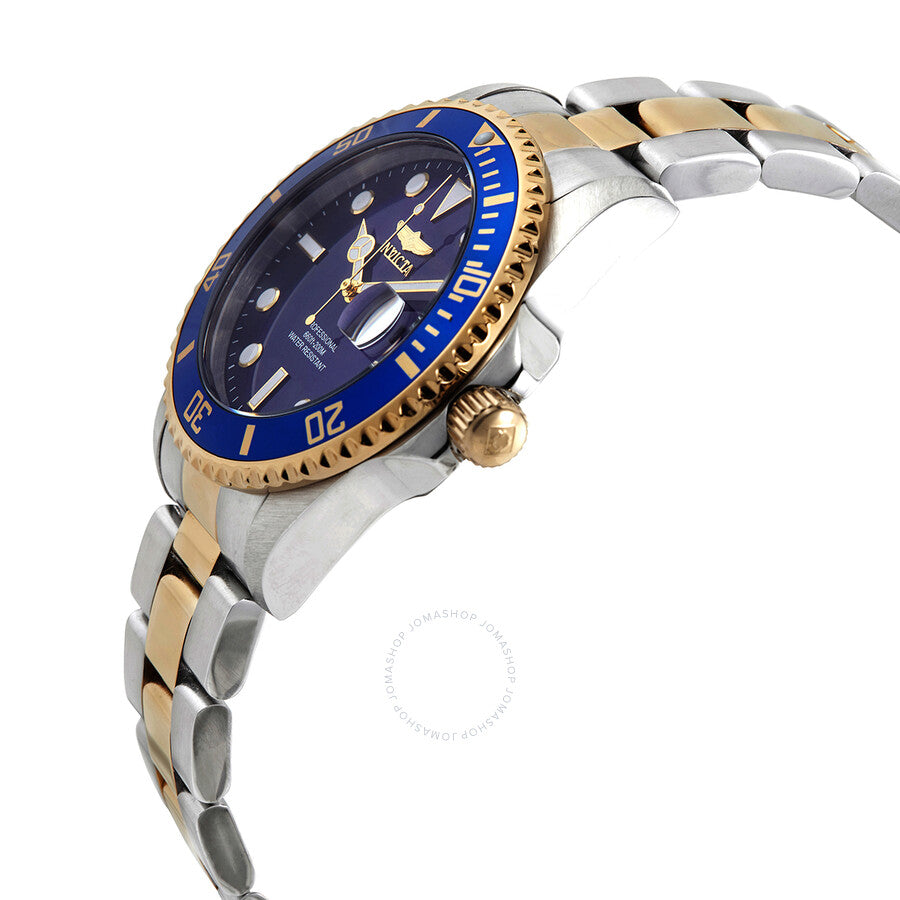 Invicta Pro Diver Quartz Blue Dial Two-tone Men's Watch 33268 - Dawson Watches #2