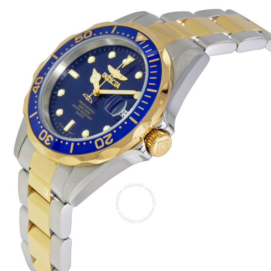 Invicta Pro Diver Quartz Blue Dial Two-tone Men's Watch 8935 - Dawson Watches #2