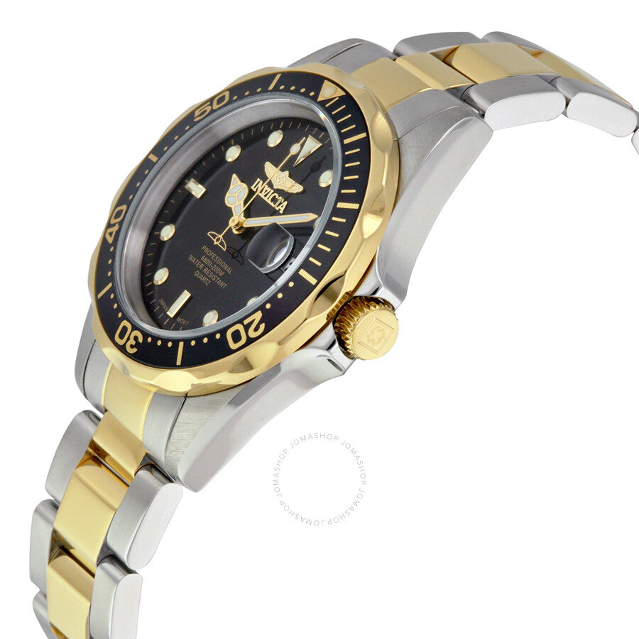 Invicta Pro Diver Black Dial Two-tone Men's Watch 8934 - Dawson Watches #2