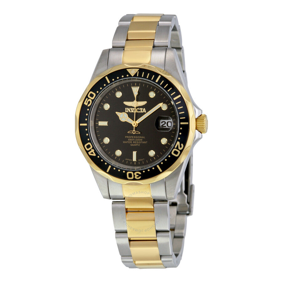 Invicta Pro Diver Black Dial Two-tone Men's Watch 8934 - Dawson Watches