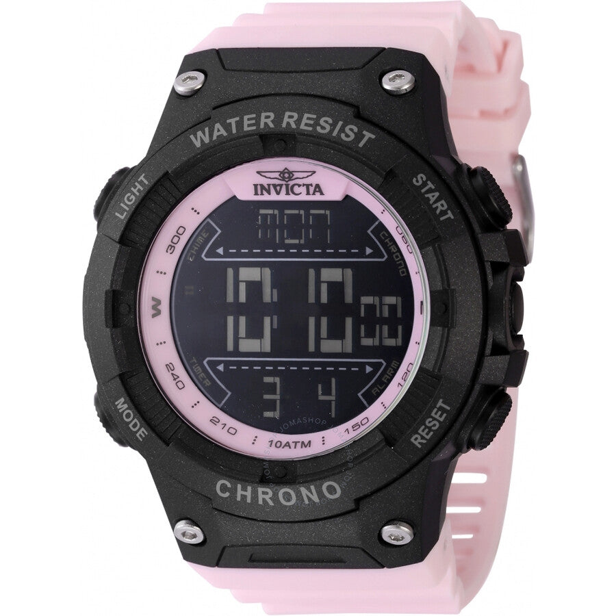 Invicta Racing Alarm Chronograph GMT Quartz Digital Black Dial Men's Watch 48051 - Dawson Watches