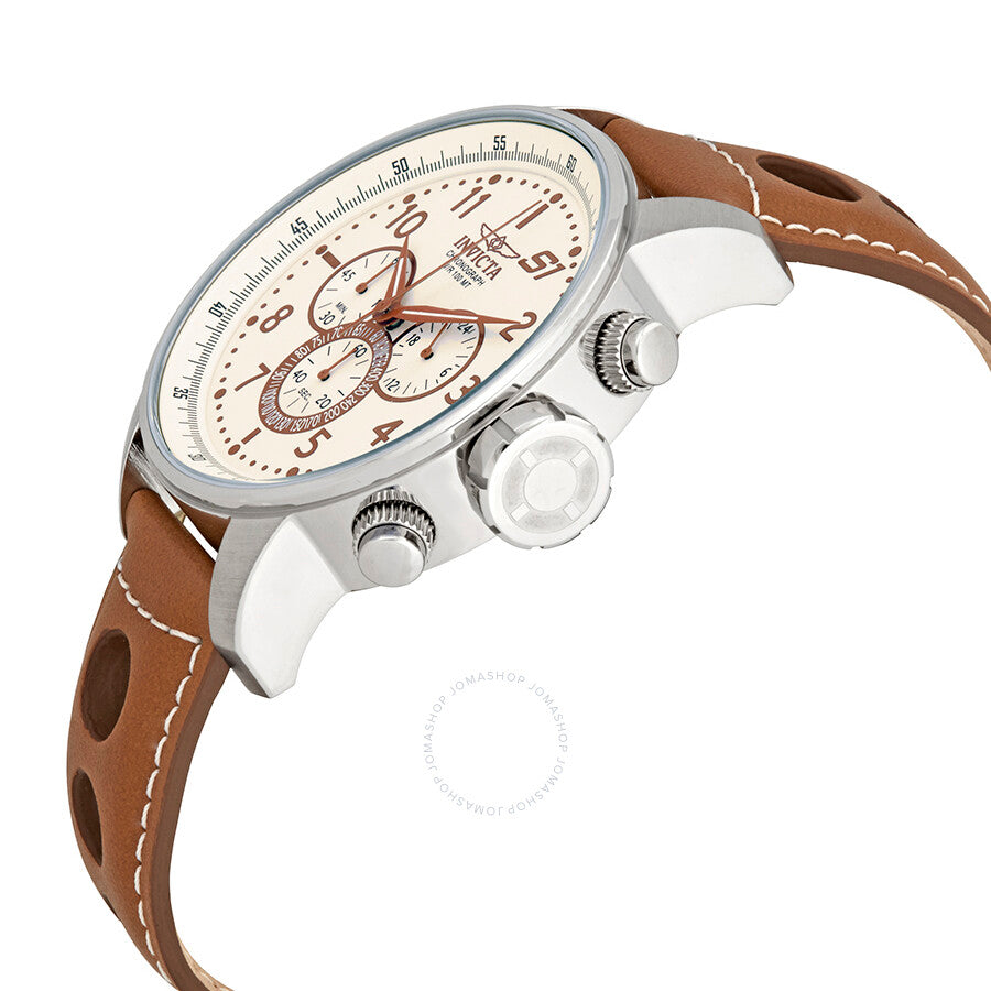Invicta S1 Rally Chronograph Ivory Dial Men's Watch 25725 - Dawson Watches #2