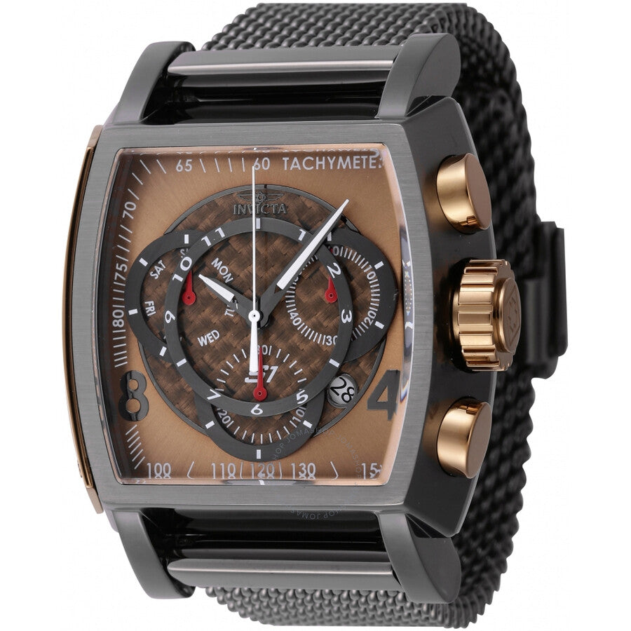 Invicta S1 Rally Chronograph Khaki and Gunmetal Dial Men's Watch 46016 - Dawson Watches