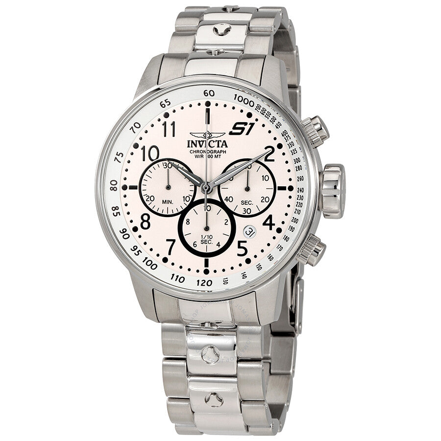 Invicta S1 Rally Chronograph Silver Dial Men's Watch 23078 - Dawson Watches