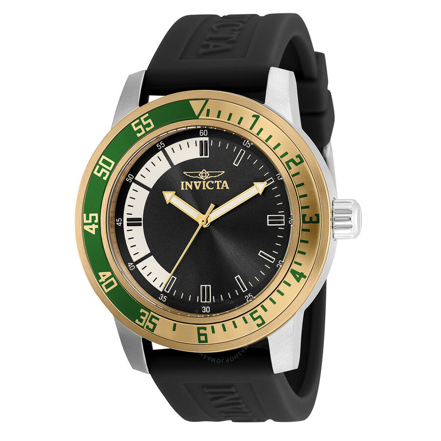 Invicta Specialty Quartz Black Dial Men's Watch 35679 - Dawson Watches