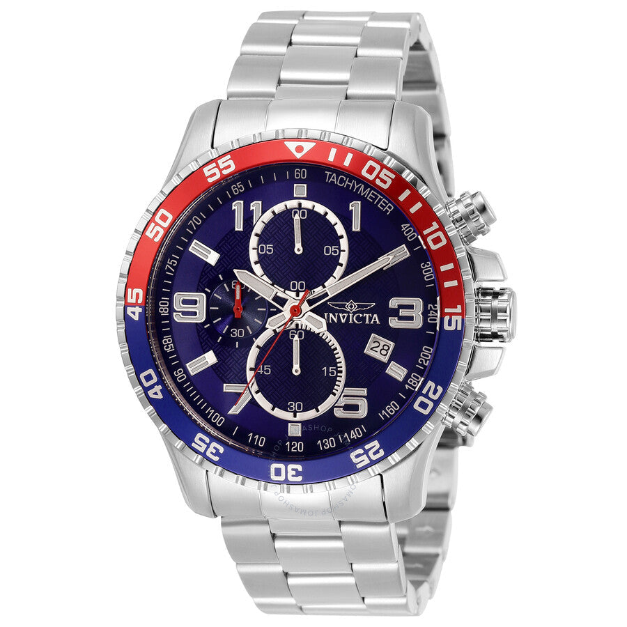 Invicta Specialty Blue Dial Pepsi Bezel Men's Watch 34030 - Dawson Watches