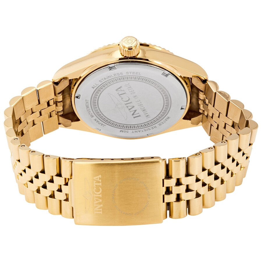 Invicta Specialty Brown Dial Yellow Gold-tone Men's Watch 29387 - Dawson Watches #3